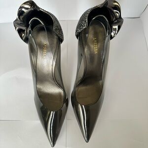 Black Women's Heels. LeSilla Handcrafted in Italy